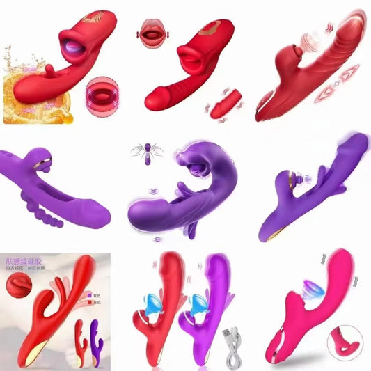 Tongue Swing Clitoral G Spot Stimulation Vibrator