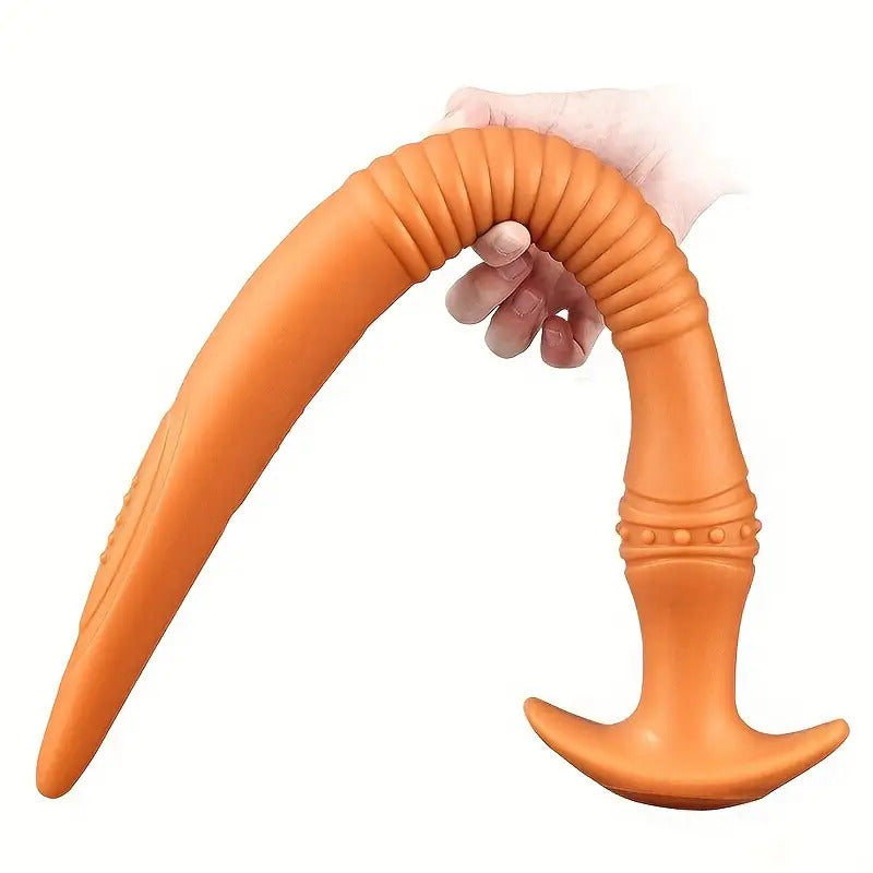 Soft Flexible Butt Plug Dildo