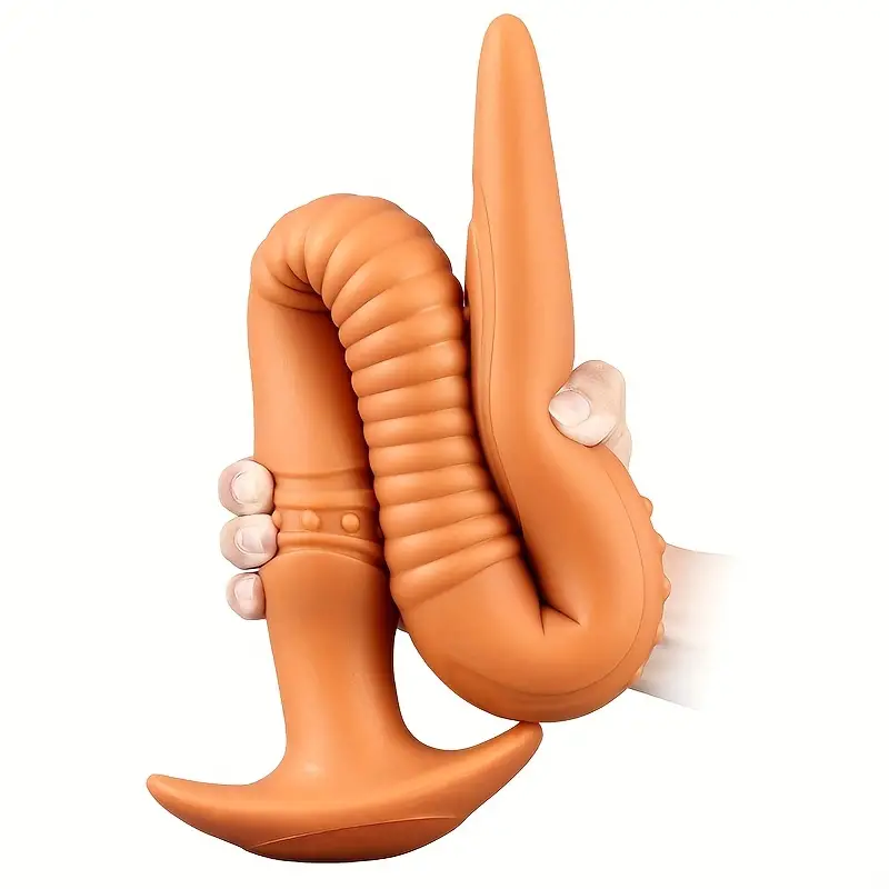 Soft Flexible Butt Plug Dildo